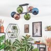 Gastor Plafoniera, Lampada a sfera Blu, Verde, Ramato, 6-Luci