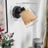 Lindberg Applique, Faretto da parete Nero, 1-Luce