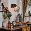 Yaak Applique, Faretto da parete Nero, 1-Luce