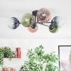 Chehalis Plafoniera, Lampada a sfera 55 cm Blu, Verde, Chiaro, Ramato, 6-Luci