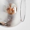 Koyoto Lampada a sfera, Lampada da terra 32 cm Oro, Chiaro, Ramato, Grigio fumo, 6-Luci