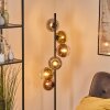 Koyoto Lampada a sfera, Lampada da terra 32 cm Oro, Chiaro, Ramato, Grigio fumo, 6-Luci