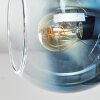 Koyoto Plafoniera, Lampada a sfera 31 cm Blu, Oro, Chiaro, Ramato, 4-Luci