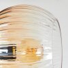 Koyoto Plafoniera, Lampada a sfera 31 cm Ambrato, Chiaro, Grigio fumo, 4-Luci