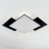 Barullu Plafoniera, Panel LED Nero, Bianco, 1-Luce