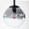 Chehalis Plafoniera, Lampada a sfera 30.5 cm Chiaro, Grigio fumo, 3-Luci