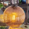 Koyoto Lampadario a sospensione, Lampada a sfera, Lampada a sospensione Blu, Verde, Ramato, 6-Luci