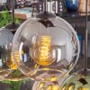 Koyoto Lampadario a sospensione, Lampada a sfera, Lampada a sospensione Ambrato, Blu, Verde, Chiaro, Grigio fumo, 6-Luci
