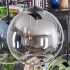 Koyoto Lampadario a sospensione, Lampada a sfera, Lampada a sospensione Ambrato, Blu, Verde, Chiaro, Grigio fumo, 6-Luci