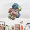Koyoto Plafoniera, Lampada a sfera Oro, Nero, 8-Luci