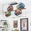 Koyoto Plafoniera, Lampada a sfera Oro, Nero, 8-Luci