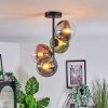Gastor Plafoniera, Lampada a sfera 32 cm Blu, Cromo, Verde, Chiaro, Ramato, Grigio fumo, 4-Luci