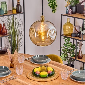 Ripoll Lampadario a sospensione, Lampada a sfera, Lampada a sospensione Oro, 1-Luce Ripoll Lampadario a sospensione, Lampada a sfera, Lampada a sospensione Oro, 1-Luce