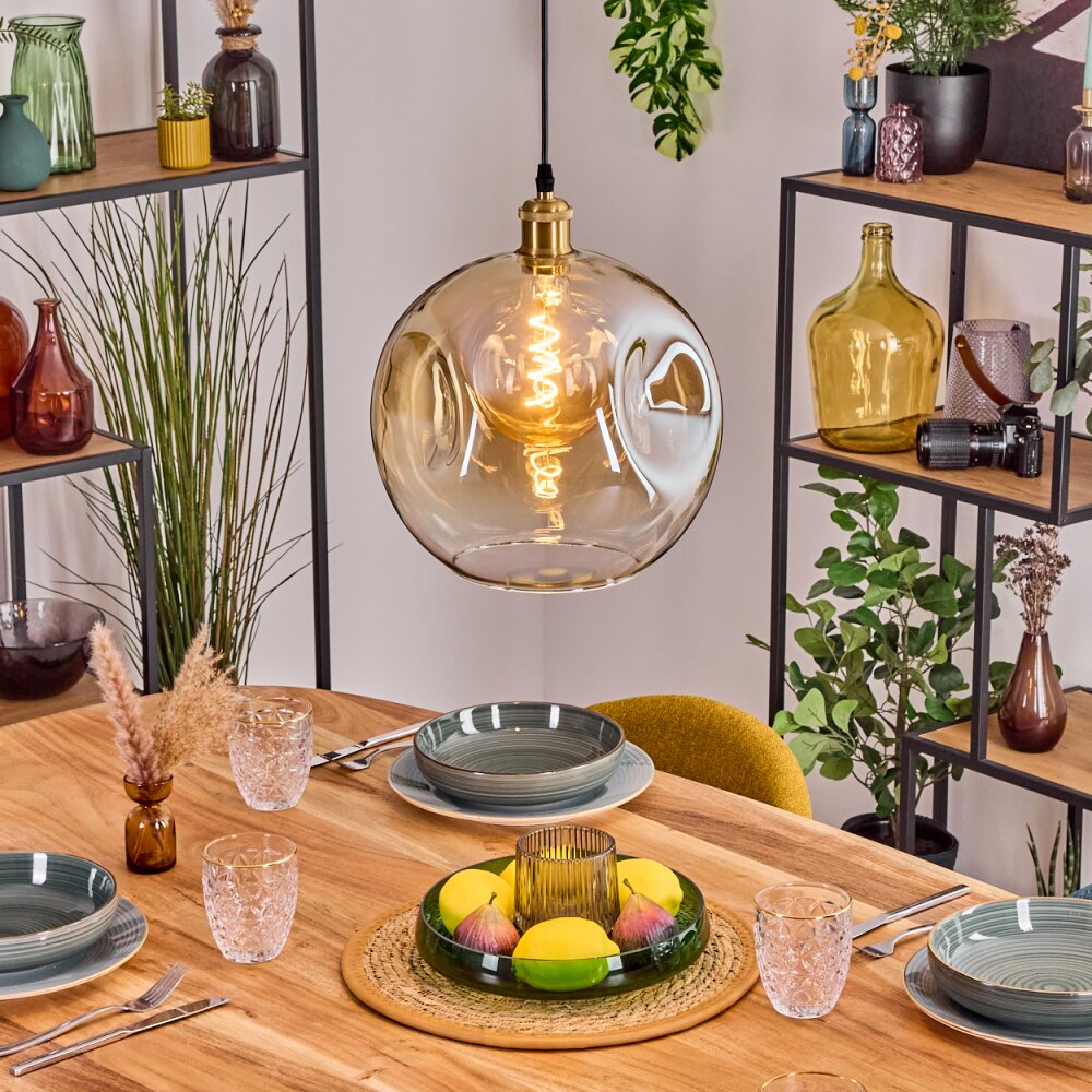 Ripoll Lampadario a sospensione, Lampada a sfera, Lampada a sospensione Oro, 1-Luce main product photo