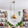 Ripoll Lampadario a sospensione, Lampada a sfera, Lampada a sospensione Oro, 1-Luce