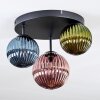 Chehalis Plafoniera, Lampada a sfera 30 cm Blu, Verde, Ramato, 3-Luci