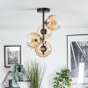 Koyoto Plafoniera, Lampada a sfera 31 cm Ambrato, Chiaro, 4-Luci