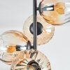 Koyoto Plafoniera, Lampada a sfera 31 cm Ambrato, Chiaro, 4-Luci