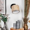 Bongal Applique, Faretto da parete Nero, 1-Luce