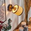 Chellas Applique, Faretto da parete Nero, 1-Luce