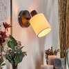 Fallhagen Applique, Faretto da parete Nero, 1-Luce