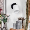 Fallhagen Applique, Faretto da parete Nero, 1-Luce