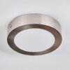 Tavin Plafoniera LED Nichel opaco, 1-Luce