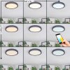 Finsrud Plafoniera, Panel LED Nero, 1-Luce
