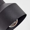 Tylar Applique, Faretto da parete Nero, 1-Luce