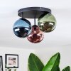 Chehalis Plafoniera, Lampada a sfera 34 cm Blu, Verde, Ramato, 3-Luci