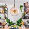 Koyoto Lampadario a sospensione, Lampada a sfera, Lampada a sospensione Oro, 1-Luce