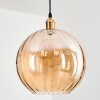 Koyoto Lampadario a sospensione, Lampada a sfera, Lampada a sospensione Oro, 1-Luce