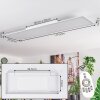 Belan Plafoniera, Panel LED Bianco, 1-Luce, Telecomando