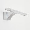 Zaire Lampada da specchio, Applique LED Cromo, Argento, 1-Luce, Sensori di movimento