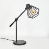 Albreda Lampada da tavolo LED Nero, 1-Luce