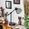 Albreda Lampada da tavolo LED Nero, 1-Luce