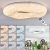 Zuril Plafoniera LED Bianco, 1-Luce, Telecomando