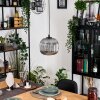 Trion Lampadario a sospensione, Lampada a sospensione Nero, 1-Luce