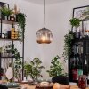Trion Lampadario a sospensione, Lampada a sospensione Nero, 1-Luce