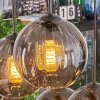 Koyoto Lampadario a sospensione, Lampada a sfera, Lampada a sospensione Grigio fumo, 6-Luci