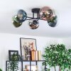 Gastor Plafoniera, Lampada a sfera 62 cm Blu, Cromo, Verde, Chiaro, Ramato, Grigio fumo, 6-Luci