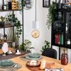 Lagradioule Lampadario a sospensione, Lampada a sospensione Nero, 1-Luce