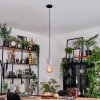 Lagradioule Lampadario a sospensione, Lampada a sospensione Nero, 1-Luce