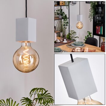 Lagradioule Lampadario a sospensione, Lampada a sospensione Nero, 1-Luce