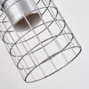 Neran Lampadario a sospensione, Lampada a sospensione Zincato, 3-Luci