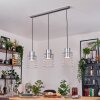 Neran Lampadario a sospensione, Lampada a sospensione Zincato, 3-Luci