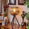 Trion Lampada da tavolo Nero, 1-Luce