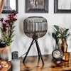Trion Lampada da tavolo Nero, 1-Luce