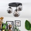Chehalis Plafoniera, Lampada a sfera 32 cm Grigio fumo, 3-Luci