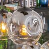 Ripoll Lampadario a sospensione, Lampada a sfera, Lampada a sospensione Ambrato, Chiaro, Grigio fumo, 6-Luci
